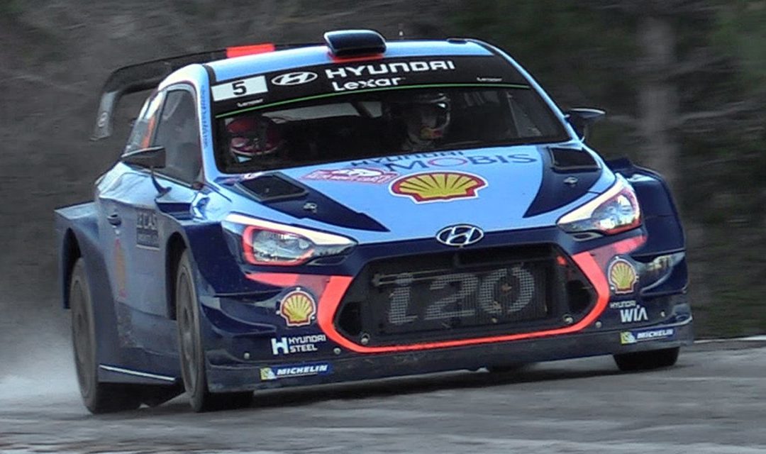 La nouvelle Hyundai i20 WRC 2016 au Rally de Monte Carlo