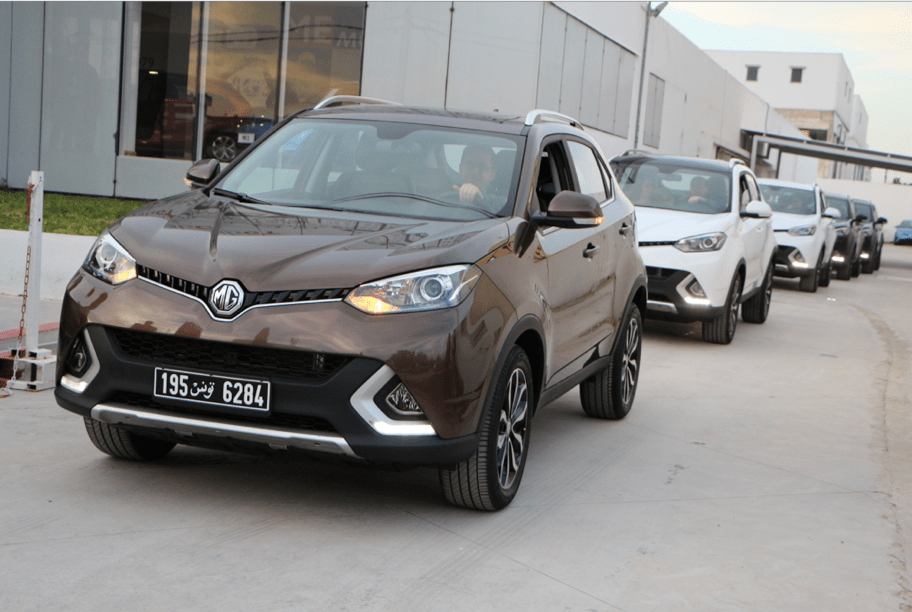 MG Tunisie, plus de 150 véhicules déjà vendus !