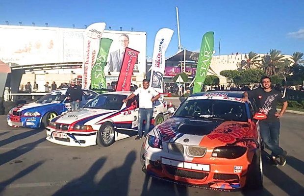 Tunisie Auto : 4e Manche Drift Tunisie 2017, Dhia Ben Achour sur le haut du podium