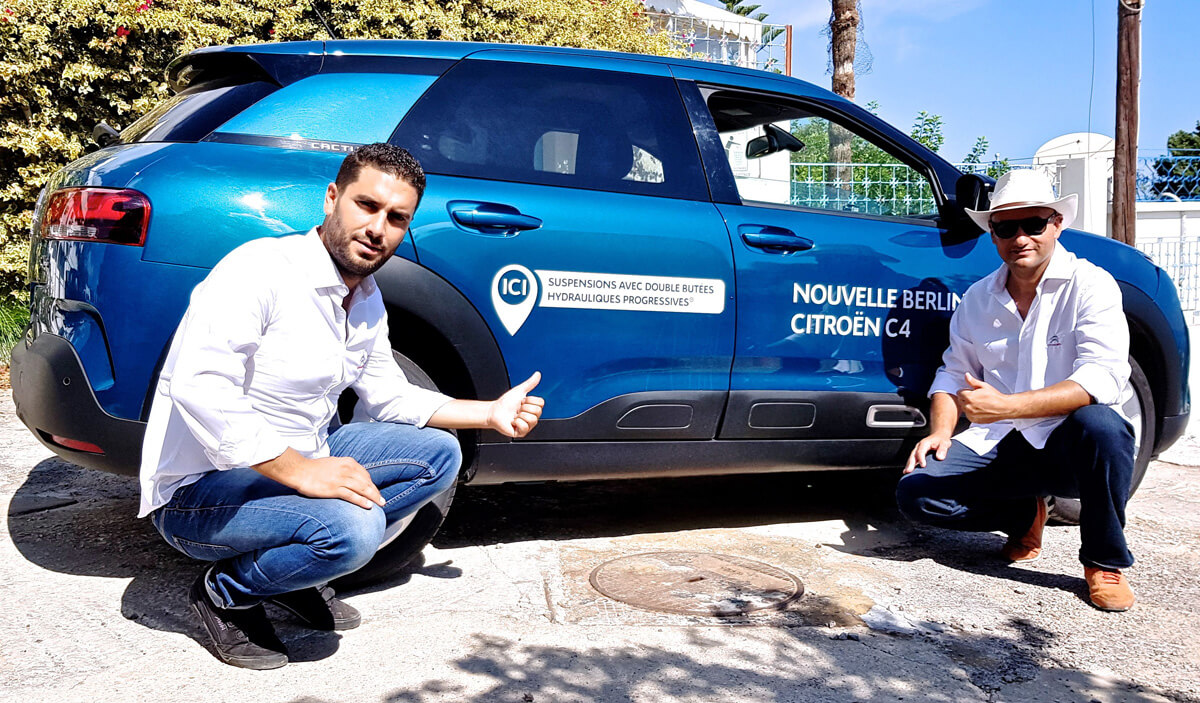 Test Drive Extrême nouvelle Citroën C4 Cactus : Walid Maazouz et Nassim Saad acceptent le défi !