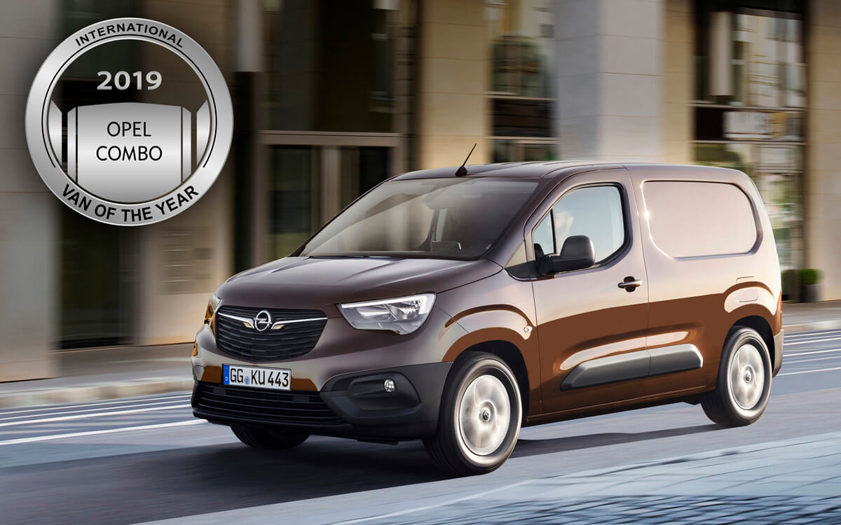 Le nouvel Opel Combo également élu « International Van of the Year 2019 »